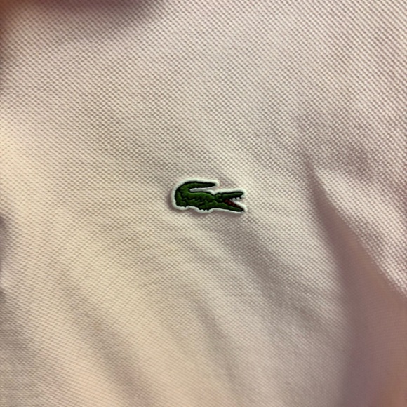 Lacoste Light Pink Polo Shirt for Men - Picture 4 of 8